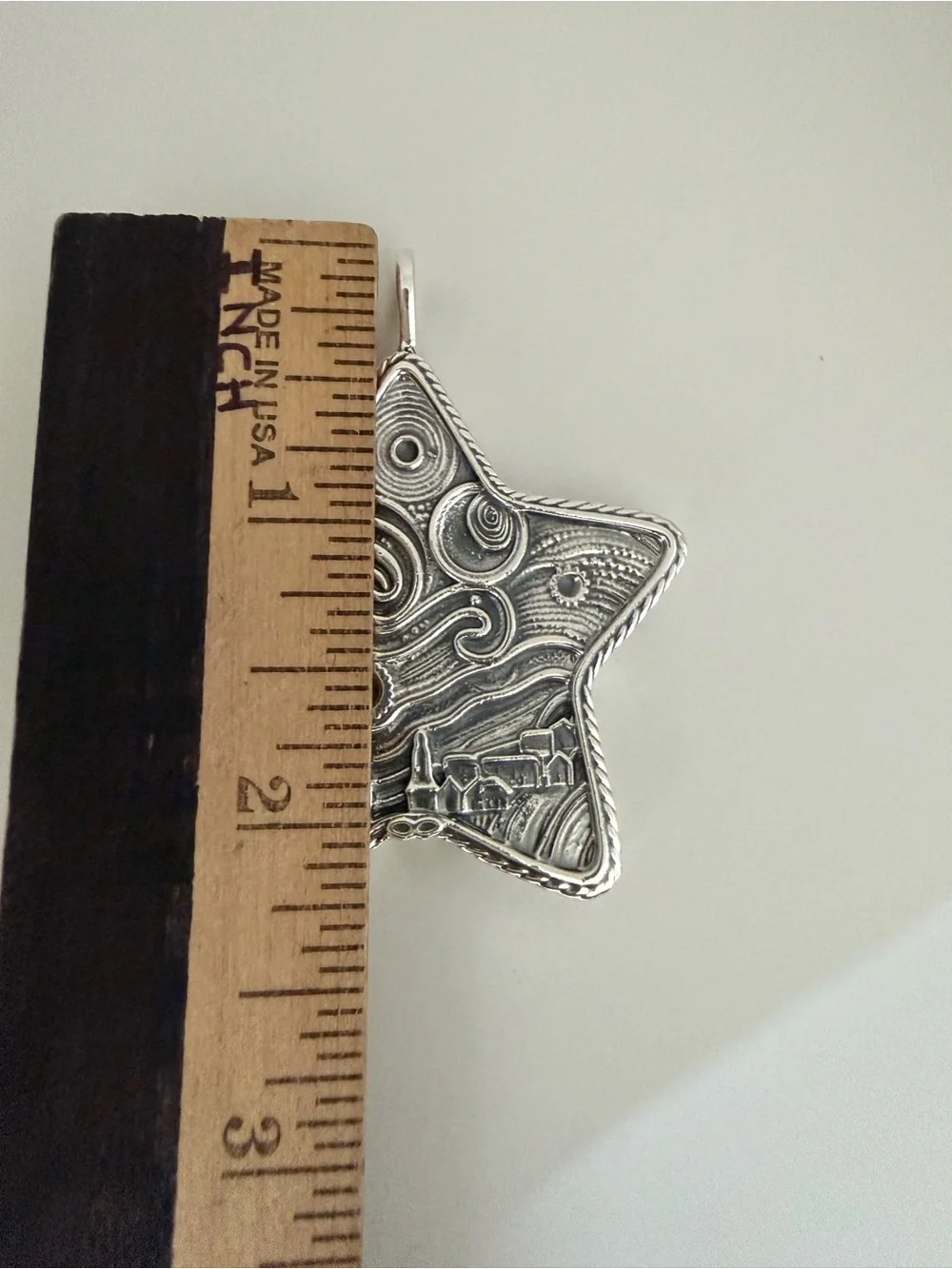 Sterling Silver 925 Starry Night Pendant (only) no Cord.